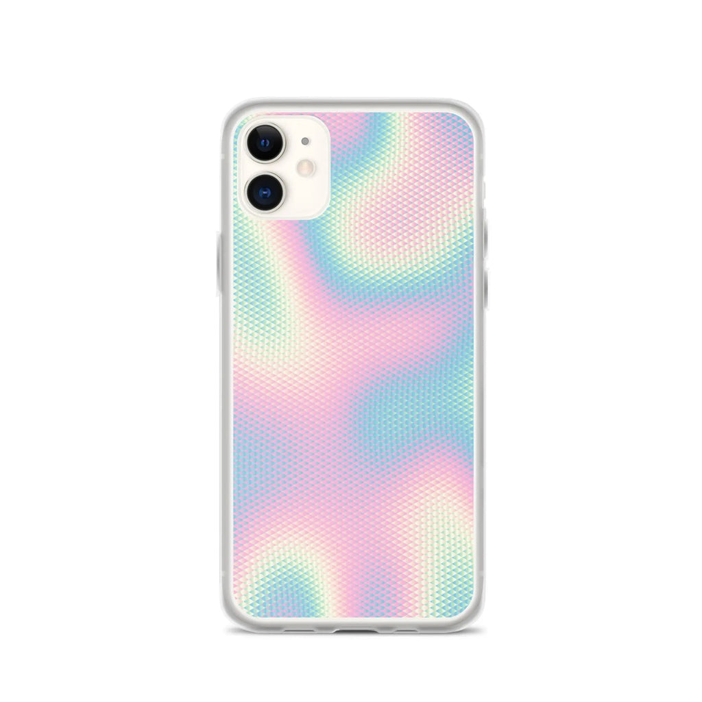 Protective Iridescent Ridges iPhone Case