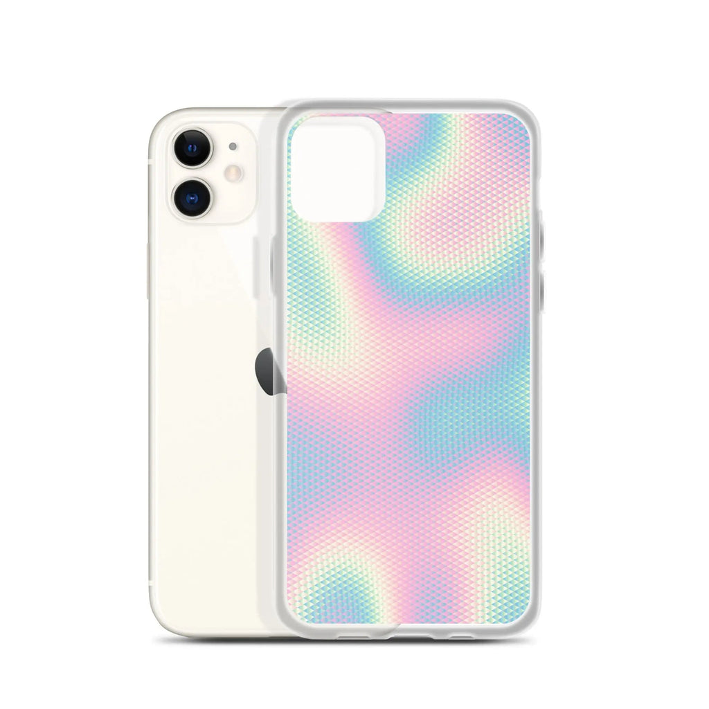 Protective Iridescent Ridges iPhone Case