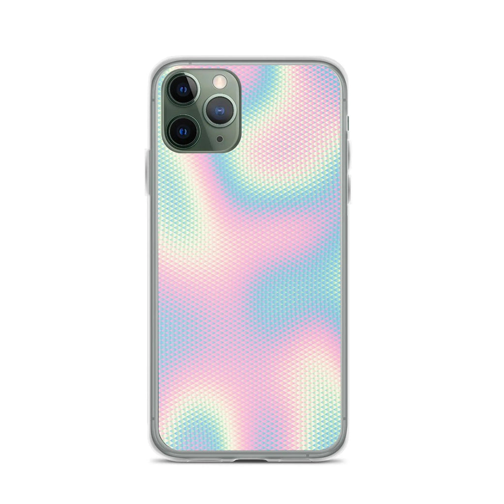 Protective Iridescent Ridges iPhone Case