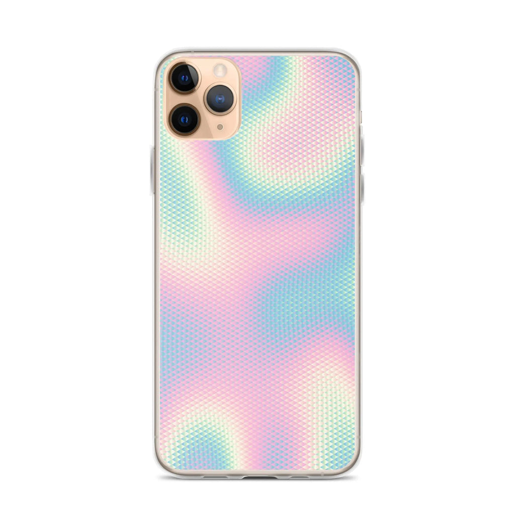 Protective Iridescent Ridges iPhone Case