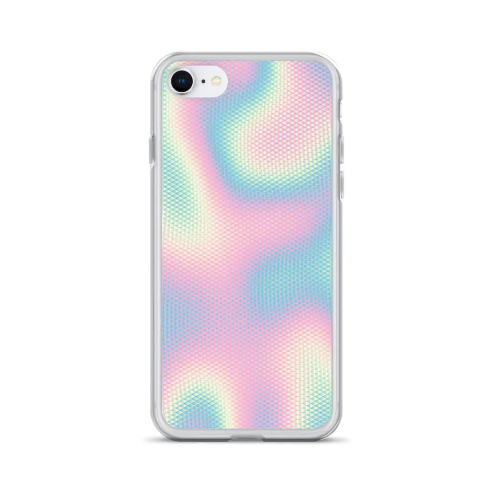 Protective Iridescent Ridges iPhone Case