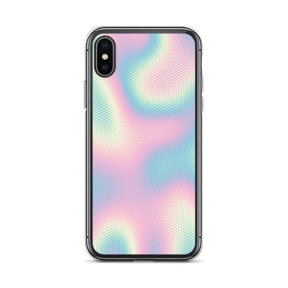 Protective Iridescent Ridges iPhone Case